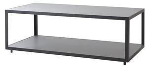 Cane-line Rám pre konferenčný stolík Level, Cane-line, obdĺžnikový 122x62x42 cm, hliník farba lava grey