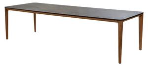 Cane-line Jedálenský vonkajší stôl Aspect, Cane-line, 280x100x74 cm, rám teak, doska keramika dekor travertine