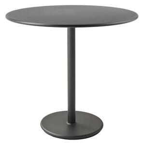 Cane-line Rám pre bistro stolík Go, Cane-line, okrúhla základňa 40x75 cm, hliník farba lava grey