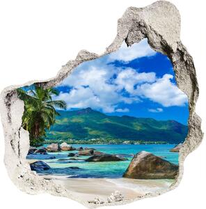 Diera 3D fototapety nástenná Seychelles beach