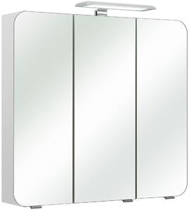 ZRKADLOVÁ SKRINKA, biela, 75/70/20 cm Xora - Kúpeľňové skrinky
