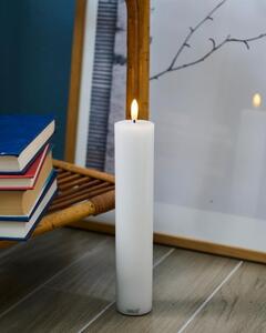 SIRIUS Dobíjacia LED sviečka, biela, 25 cm