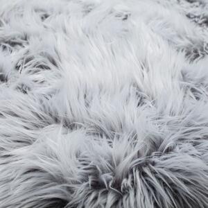 Flair Rugs koberce Kusový koberec Anja Faux Fur Helsinki Grey - 60x90 tvar kožušiny