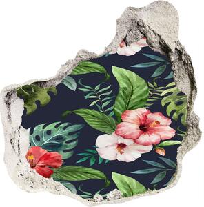 Nálepka fototapeta 3D výhľad Tropické kvety
