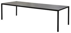 Cane-line Rám pre jedálenský stôl Pure, Cane-line, obdĺžnikový 280x100x73 cm, hliník farba lava grey