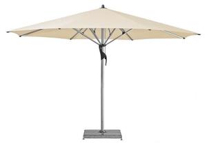 Glatz Profesionálny slnečník Fortello, Glatz, okrúhly 400 cm (4 m), rám eloxovaný hliník, poťah polyester 220 g/m2 farba off white