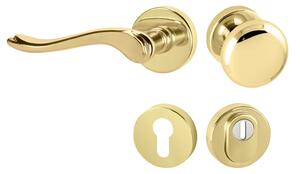 MPkovania MI - LYON/ROMEO PLUS G - R Prevedenie: guľa/kľučka ľavá, Typ otvoru: PZ otvor pre vložku