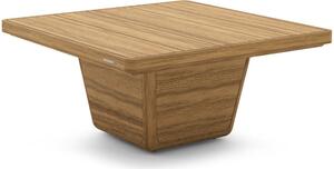 Manutti Teakový konferenčný stolík Cobi, Manutti, štvorcový 79x79x37, brushed teak