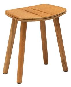 Manutti Tiková stolička Solid 42 cm, Manutti, teak, bez sedáka