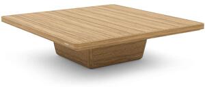 Manutti Teakový konferenčný stolík Cobi, Manutti, štvorcový 113x113x30 cm, brushed teak