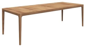 Gloster Teakový jedálenský stôl Lima, Gloster, obdĺžnikový 244x100x74,5 cm, rám teak, doska teak