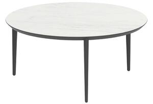 Royal Botania Jedálenský stôl U-Nite, Royal Botania, okrúhly 160x75 cm, rám hliník bronz, doska teak