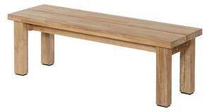 Barlow Tyrie Teaková lavica Titan, Barlow Tyrie, 130x41x44 cm, rustikálny teak