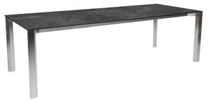 Stern Rozkladací jedálenský stôl Penta, Stern, obdĺžnikový 200-250x100x75 cm, rám nehrdzavejúca oceľ, doska HPL farba podľa vzorkovníka
