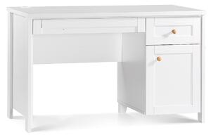 Písací stôl Paxton - biela