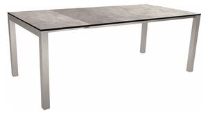 Stern Rozkladací jedálenský stôl Classic, Stern, obdĺžnikový 160-210x90x75 cm, rám nerezová oceľ, doska HPL farba podľa vzorkovníka