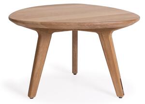 Manutti Konferenčný stolík Torsa, Manutti, 62x60x35 cm, rám teak scuro - morený čierny teak, doska brushed teak