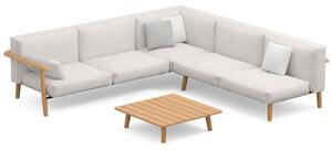Royal Botania Rohová sedacia súprava SET 01 Mambo, Royal Botania, 279x270 cm, rám teak, vonkajšia látka kat. B