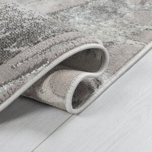 Flair Rugs koberce Kusový koberec Eris Marbled Silver - 300x400 cm
