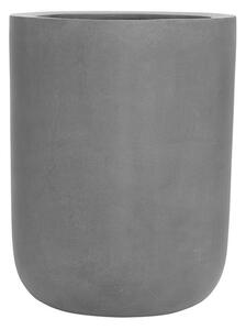 Pottery Pots Vonkajší kvetináč okrúhly Dice XL, Grey (farba sivá), kolekcia Natural, kompozit Fiberstone, priemer 45 cm x v 60 cm, objem cca 92 l