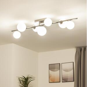 Brilagi - LED Prisadený luster MILLA 7xG9/3W/230V čierny chróm/biela