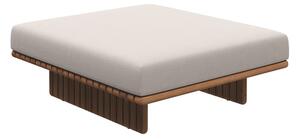 Gloster Podnožka Deck, Gloster, 125x110x47 cm, rám teak, vrátane sedáku, vonkajšia látka kat. B