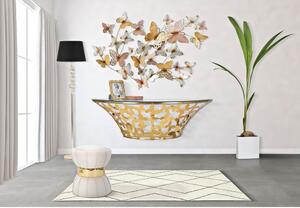 Kovová nástenná dekorácia 132x95.5 cm Butterflies - Mauro Ferretti