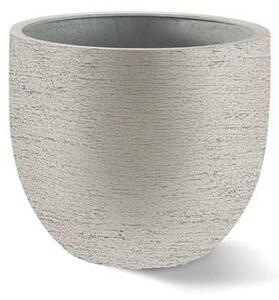 Luca Lifestyle Kvetináč Terreno New Egg Pot, Luca Lifestyle, priemer 55 cm, výška 46 cm, farba piesková