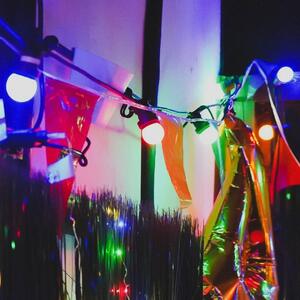 DECOLED Girlanda s vymeniteľnými žiarovkami - 50m, 100objímok