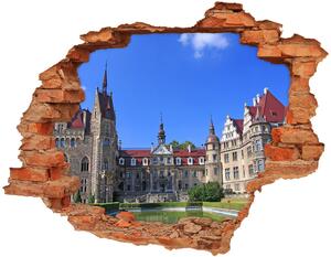 Foto fotografie diera na stenu Poľsko zámok moszna