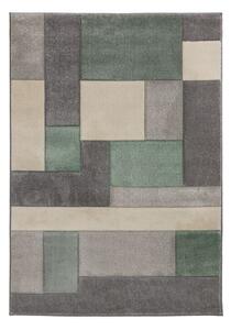 Flair Rugs koberce Kusový koberec Hand Carved Cosmos Mint / Grey / Cream Rozmery koberca: 80x150