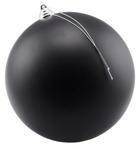 DECOLED Čierna guľa matná, priem. 30cm