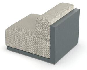 Vondom Stredový diel Gatsby, Vondom, 100x100x70 cm, matt polyethylen farba podľa vzorkovníka, sedáky vonkajšia látka Group 1A a 1B