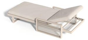 Vondom Polohovateľné ležadlo s podrúčkami The Factory, Vondom, 200x87x44 cm, rám hliník farba podľa vzorkovníka, celočalúnenie exteriérová látka Group 1A a 1B farba podľa vzorkovníka