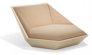 Vondom Denná posteľ Faz, Vondom, 180x180x90 cm, matt polyethylen, matrac vonkajšia látka Group 1A a 1B, farebné vyhotovenie podľa vzorkovníka