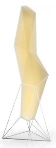 Vondom Vonkajšia lampa Faz, Vondom, 75x87x220 cm, LED, napájanie káblom, matt polyethylen farba ice