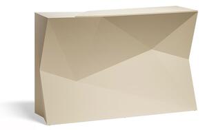 Vondom Barový pult - stredový diel Faz, Vondom, 189x66x116 cm, matt polyethylen farba podľa vzorkovníka, bez dosky