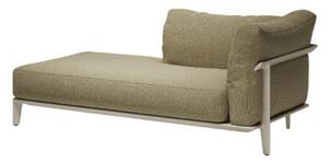 Vondom Relaxačný diel pravostranný Pasadena, Vondom, 187x92x79 cm, rám hliník farba podľa vzorkovníka, sedáky vonkajšia látka Group 1A a 1B, farba podľa vzorkovníka