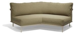 Vondom Rohový diel 60° Pasadena, Vondom, 211x136x79 cm, rám hliník farba podľa vzorkovníka, sedáky vonkajšia látka Group 1A a 1B, farba podľa vzorkovníka
