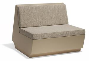 Vondom Stredový diel Rest, Vondom, 90x94x74 cm, matt polyethylen farba podľa vzorkovníka, sedáky vonkajšia látka Group 1A a 1B farba podľa vzorkovníka