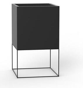 Vondom Kvetináč Vela Basic, Vondom, 60x60x100 cm, matt polyethylen farba podľa vzorkovníka