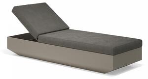 Vondom Ležadlo Vela, Vondom, 210x75x36 cm, matt polyethylen farba podľa vzorkovníka, vonkajšia látka Group 1A a 1B farba podľa vzorkovníka