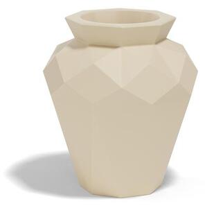 Vondom Vonkajší kvetináč Origami Hanami, Vondom, 55x55x60 cm, matný polyetylén, farba podľa vzorkovníka