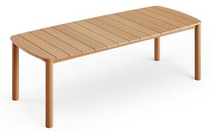 Jati Kebon Jedálenský stôl Benoa, Jati Kebon, obdĺžnikový 240x100x75,5 cm, rám aj doska teak