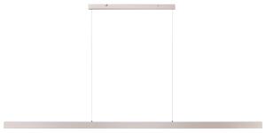 LED závesná lampa medená kovová lineárna 180 cm industriálny moderný štýl kuchyňa jedáleň