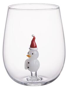 MERRY & JOY Pohár snehuliak 450 ml