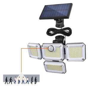 LED solárny reflektor so senzorom GLOW LED/2,5W/3,7V 6500K IP44 2400 mAh