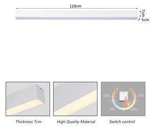 Brilagi - LED Kúpeľňové stropné svietidlo SLEEKLINE LED/40W/230V biela IP44