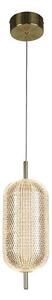 Searchlight 28803SB - LED luster na lanku CAPSULE LED/19W/230V