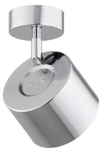Stropné bodové svetlá Chloe, nastaviteľné, 1-plameňové, chrómovaná oceľ, Chrómová / strieborná, Obývacia izba / jedáleň, kov, Moderný